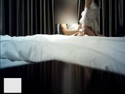 探探APP上认识一个月颜值不错的97年气质美女情趣白丝不停狂干