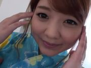 盛夏濃情幹翻浴衣女友-本山茉莉