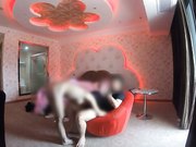 情趣房约炮长腿网袜女医生跪舔后入精液洗脸.