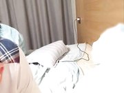 猥琐排骨男东江大酒店约外围女激情啪啪多体位无套抽插