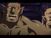 精灵女人被人类男人爆操2