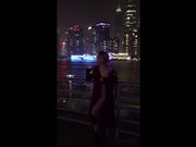 【魔都之夜】极品嫩模悦儿妖精上海外滩大胆露出唯美篇