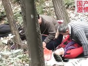 老年人老哥俩组队嫖野鸡一人干一个自己搞着还要观战