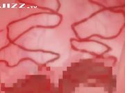 肉棒顶到她骚穴的深处 呻吟让人着火