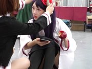 cosplay女生被偷拍