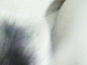 人不可貌相外表清纯的妹子居然和男友玩肛交