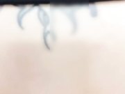 吃饭吃到一半时2人悄悄到洗手间操逼,骚货穿的还是丁字裤!