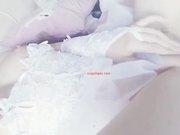 新娘套装女神堕落 淫荡揉玩超粉嫩浪穴 妩媚呻吟高潮