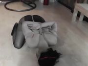 黑丝美乳小嫩模 极致驷马吊绑