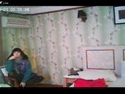 偷拍大冷天匆匆赶来在旅店打一炮的就走的情侣