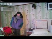 偷拍大冷天匆匆赶来在旅店打一炮的就走的情侣