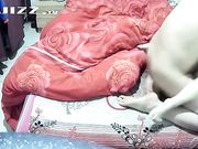 黑客监控 趁孩子睡着了赶紧啪啪小夫妻直播表演