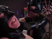 cosplay蝙蝠侠被猫女玩弄