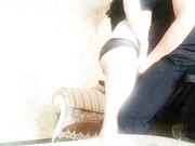 骗姐姐进屋收拾衣物在沙发上操了她