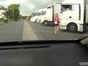 约操黑丝狂放路边野鸡 车震多姿势无套爆操小骚货