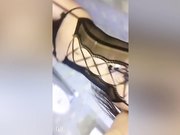 超高颜值带把少女混血欧美风格TS路诗曼，大屌萌妹完美身材