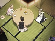 家里的美丽女仆