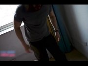 戀物控維修工偷配客戶鑰匙潛入美女家撞見提前回家的主人窒息折磨把玩肉體