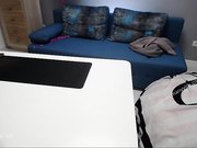 高颜值俊美TSvica 带着漂亮女友一块直播，爽完又操女友 刺激哦！