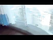 暴力虐待背着我偷情小女友皮带板子抽PP