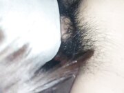 小蝴蝶大战弯刀男友第一部～戴着眼罩被男友粗暴扣逼爆草蹂躏