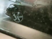 户外车震超刺激 地下停车场车震制服小姐姐 爆操内射流精