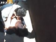 五楼阳台猛操喜欢暴露的女友 双双高潮超级刺激