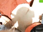 最新流出退休老干部拿着平板开发区溜达郊外荒地枯草丛里打地铺嫖妓