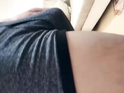 【七天极品探花】再度返场白虎妹，鲜花赠佳人，极品美胸，风骚尤物