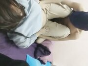 猛男请三个身材火辣的九零后小太妹强搞开始反抗后纷纷淫荡摇起来