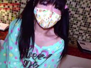 [甜JS服颜射暨吞咽]喝精子作为对NANA的奖励，没有阴毛，肛门指向